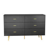 Black store bling dresser